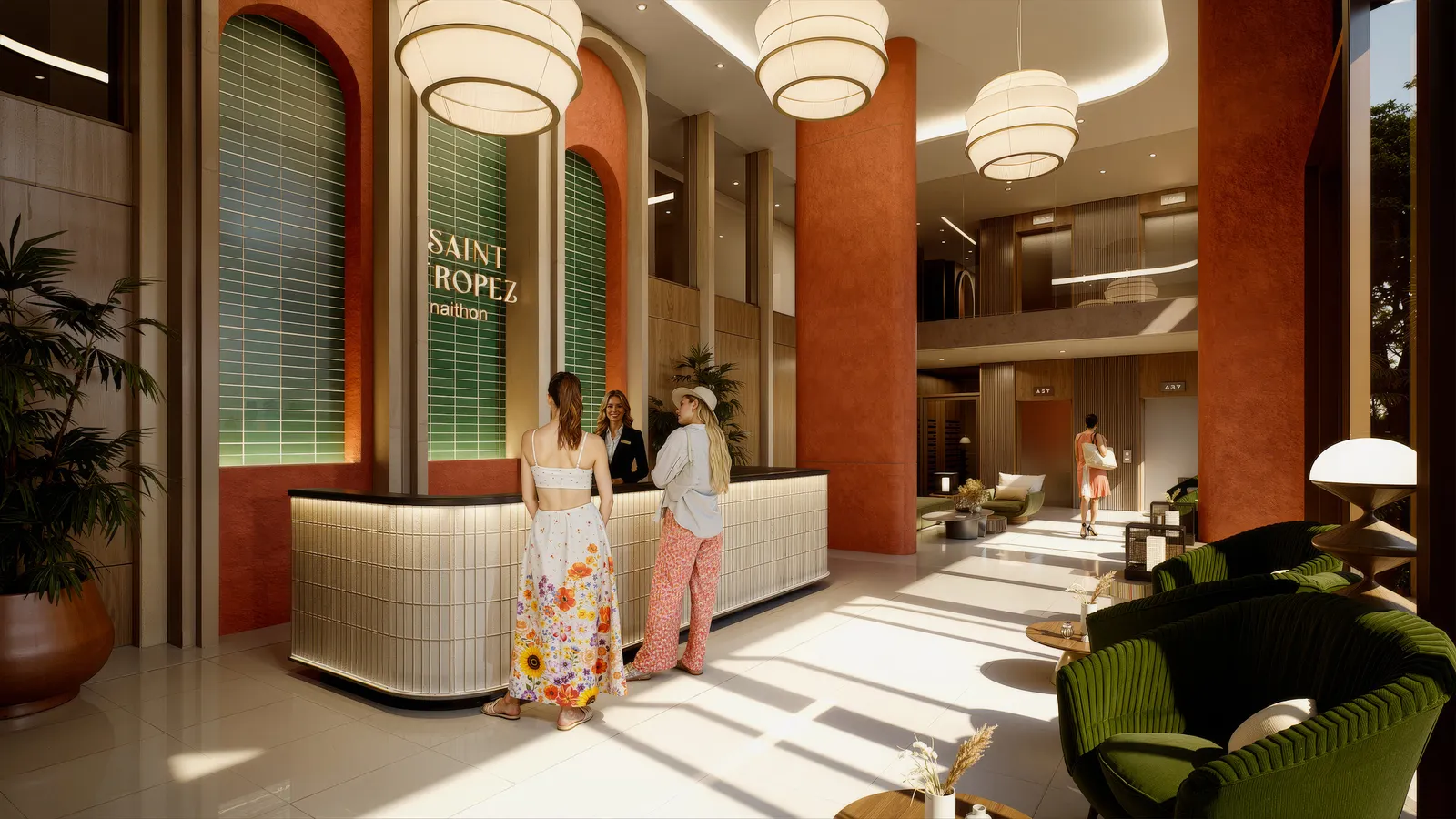Saint Tropez Naithon lobby