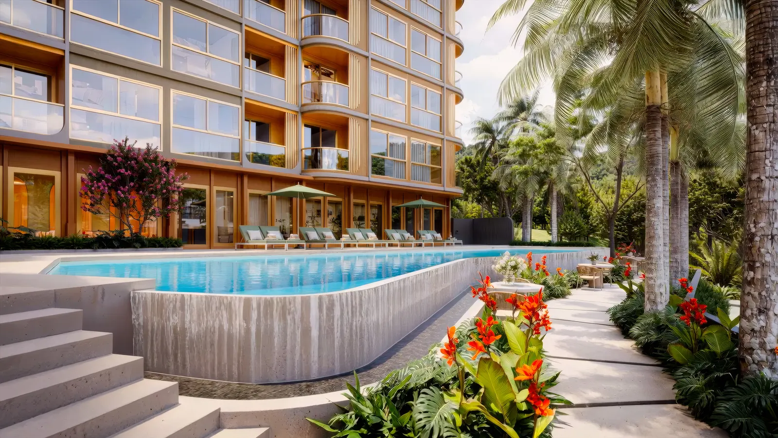 Saint Tropez Naithon pool
