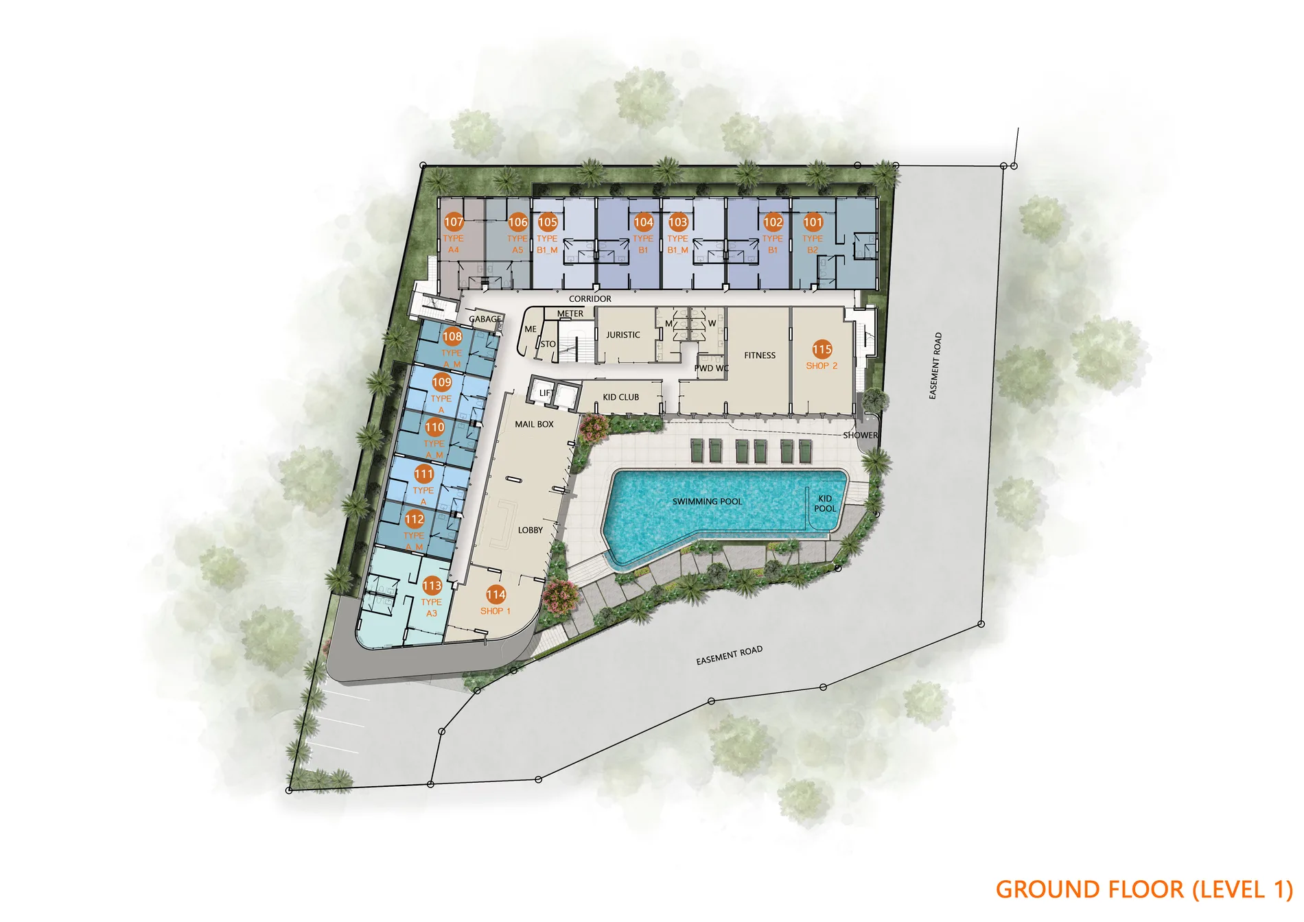 Saint Tropez Naithon master plan